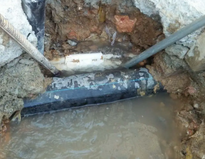 美兰测漏水之水管漏水
